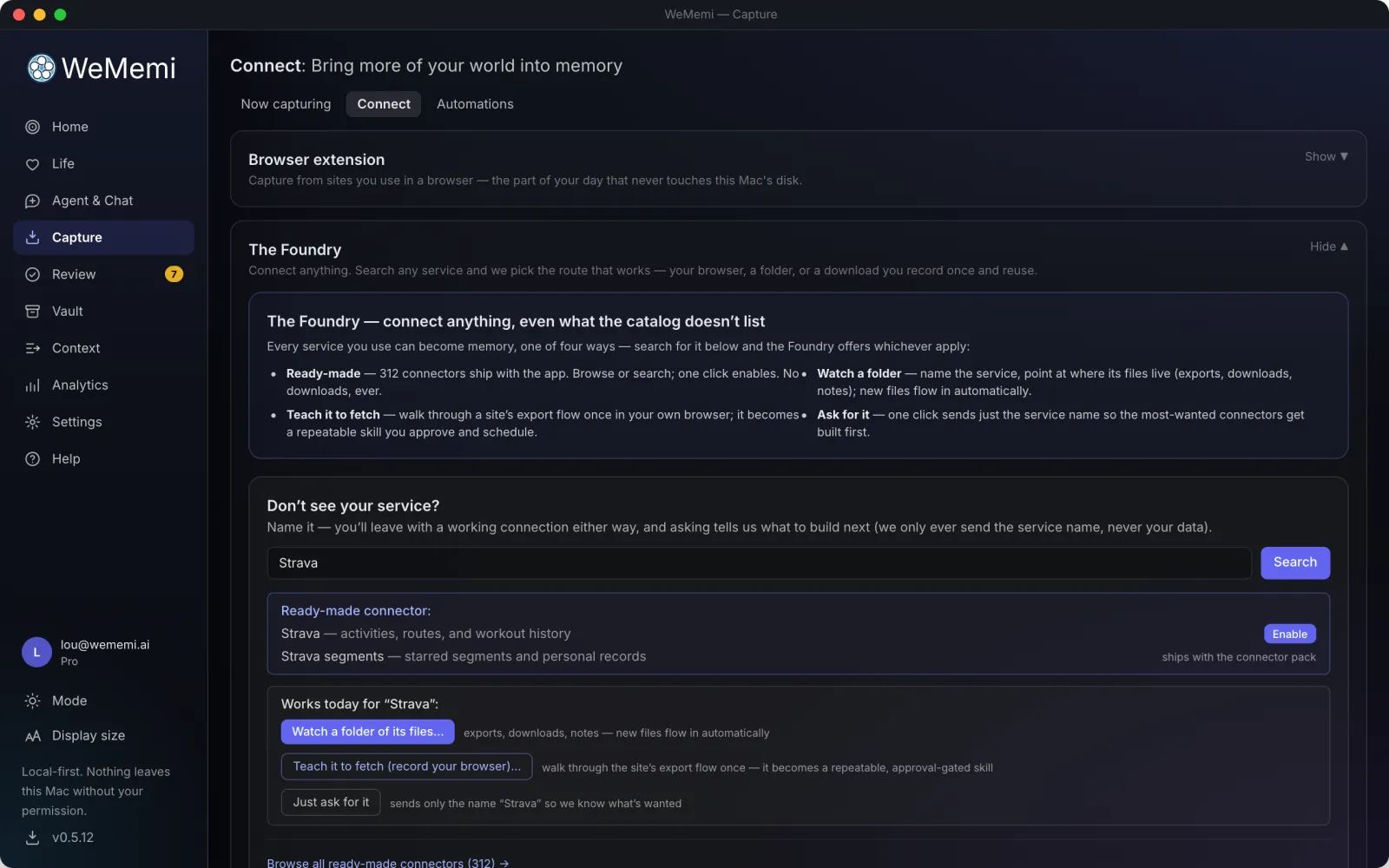 The Foundry: one A-to-Z list of 700+ services